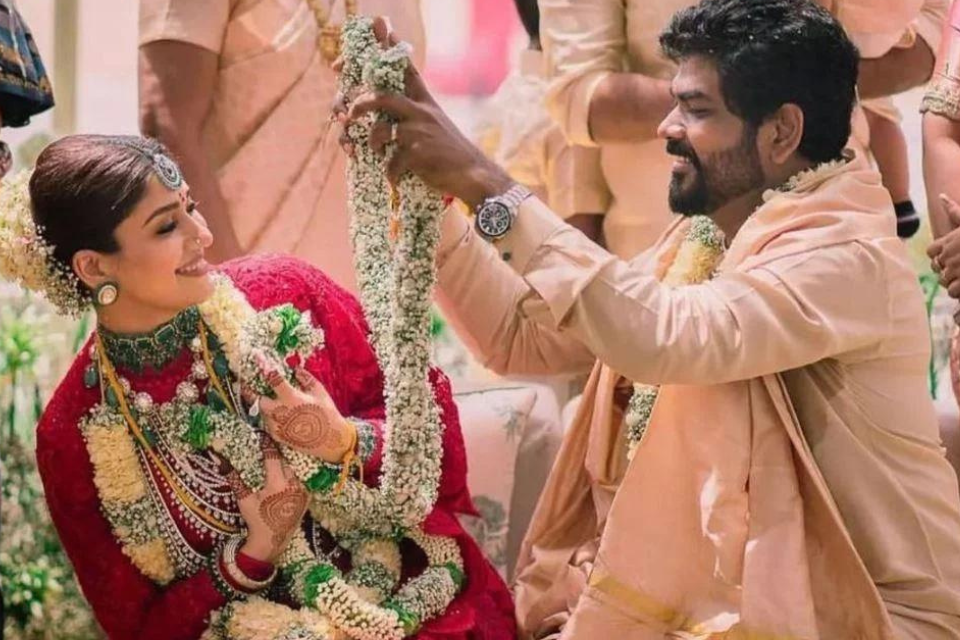 Nayanthara Weds Vignesh Shivan Specially designed through JADE by Monica